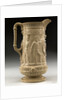 Buff-coloured jug by Sandford Pottery