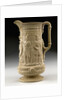 Buff-coloured jug by Sandford Pottery