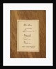 Octant - box label by Benjamin Martin