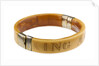 King Aqua Bracelet - View Showing Engraving 'King' by unknown