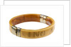 King Aqua Bracelet - View Showing Engraving 'King' by unknown