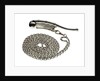 Silver boatswain's call used by Mr Reynolds, Boatswain of Royal Yacht 'Victoria & Albert' by Hilliard & Thomason