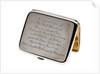 Cigarette case commemorating HMS 'Warrior' (launched 1905) by George Unite & Sons