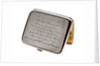 Cigarette case commemorating HMS 'Warrior' (launched 1905) by George Unite & Sons