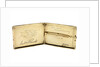Gold cigarette case presented 1917 to Admiral Sir Guy Reginald Arthur Gaunt KCMG CB (1870-1953) by unknown