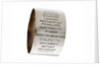 Napkin ring of Engineer Rear-Admiral Harold Hugh Huxham DSO (1881-1968) by unknown