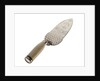 Ceremonial trowel used at the completion of Somerset Dock, Malta, 1871 by unknown