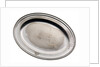 Electroplated dish from the wreck of RMS 'Niagara', salvaged in 1941 by Walker & Hall
