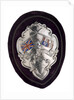 Arm badge (brassard) won at the Eastern Thames Regatta 1902, attached to sleeve of prize coat by D.G.C.