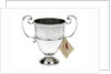 Prize cup won by the sailing barge 'Memory' in 1959 by S.S. & W Ltd.