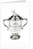 Two-handled silver cup by F.S.J.H.