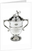 Two-handled silver cup by F.S.J.H.