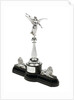 Statuette presented by HMS 'Lion' to HMS 'Indomitable' by S.S. & W Ltd.