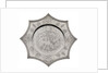 Silver dish commemorating the capture of the Spanish silver fleet by the Dutch Admiral Piet Hein (1577-1629) in 1628 in the bay of Matanzas by Andreas Kauxdorf