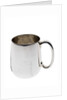 Silver-plated tankard commemorating HMS 'Tiger' by unknown