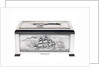 Silver cigarette box, commemorating the Battleship HMS 'King George V' (1911), given to King George V (1865-1936) by his mother Queen Alexandra (1844-1925) by Peter Carl Faberge