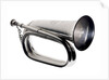 Bugle presented to boy bugler William Walker, who served in HMS 'Calliope' at the Battle of Jutland by Boosey & Co.