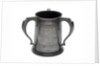 Pewter tankard won at the RNAV cutter race, 1890 by James Dixon & Sons