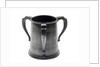 Pewter tankard won at the RNAV cutter race, 1890 by James Dixon & Sons