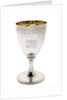Silver goblet engraved with the arms of Vice-Admiral Lord Nelson (1758-1805) by Abraham Barrier