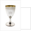 Silver goblet engraved with the arms of Vice-Admiral Lord Nelson (1758-1805) by Abraham Barrier