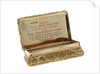 Gold snuff box presented to Sir George Biddell Airy (1801-1892) by the General Steam Navigation Company in 1838 by Alexander James Strachan