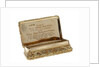 Gold snuff box presented to Sir George Biddell Airy (1801-1892) by the General Steam Navigation Company in 1838 by Alexander James Strachan