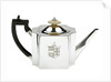 Silver teapot presented to Captain Nicholas Tomlinson (d.1847) for the capture of privateers in 1796 by Robert Salmon