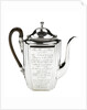 Silver coffee pot presented to the naval physician Dr Thomas Trotter (1760-1832) by Henry Chawner