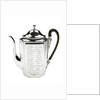 Silver coffee pot presented to the naval physician Dr Thomas Trotter (1760-1832) by Henry Chawner