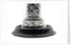 One of a pair of matching Sheffield plate candlesticks commemorating the victories of Admirals Richard Howe, John Jervis, Adam Duncan and Horatio Nelson by unknown