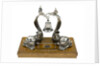 Dolphin inkstand, belonging to Sir James Caird (1864-1954) by unknown