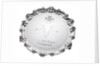 Silver salver presented to Vice-Admiral Jerzy Swirski by unknown