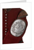 Arm badge (brassard) awarded as a prize in the Royal Regatta, 1865, and attached to the sleeve of prize coat by I.S.