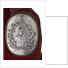 Arm badge (brassard) awarded as a prize in the Royal Regatta, 1865, and attached to the sleeve of prize coat by I.S.