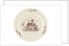 Britannia Rule the Waves' plate by unknown