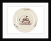 Britannia Rule the Waves' plate by unknown