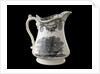 Jug transfer-printed in black on one side with a view of HMS 'Agamemnon' at anchor and the other with the 'Great Eastern' under sail and steam by unknown