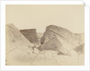 Newly formed floe-bergs, showing the old line of floatation by George White