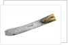 Knife blade by Wigfall & Co.