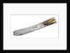 Knife blade by Wigfall & Co.