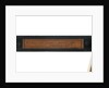 Backstaff - Inscription by Benjamin Macy