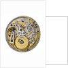 Pocket watch movement by Montanrouge