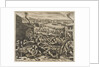 Virginia; Indians slaughtering the English near Jamestown by Gottfried