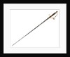 Small-sword, which belonged to Major-General William Souter, Royal Marines (active 1758-1794) by William Kersill