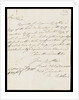 Letter from the Sandwich Papers by unknown