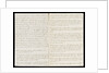 Letter from the Sandwich Papers by unknown