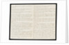 Letter from the Sandwich Papers by unknown