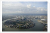 Aerial view of Isle of Dogs and river Thames, London by National Maritime Museum