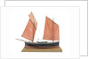 A full hull model of the mackerel driver 'Ebenezer' (1867) by Max T. Davey